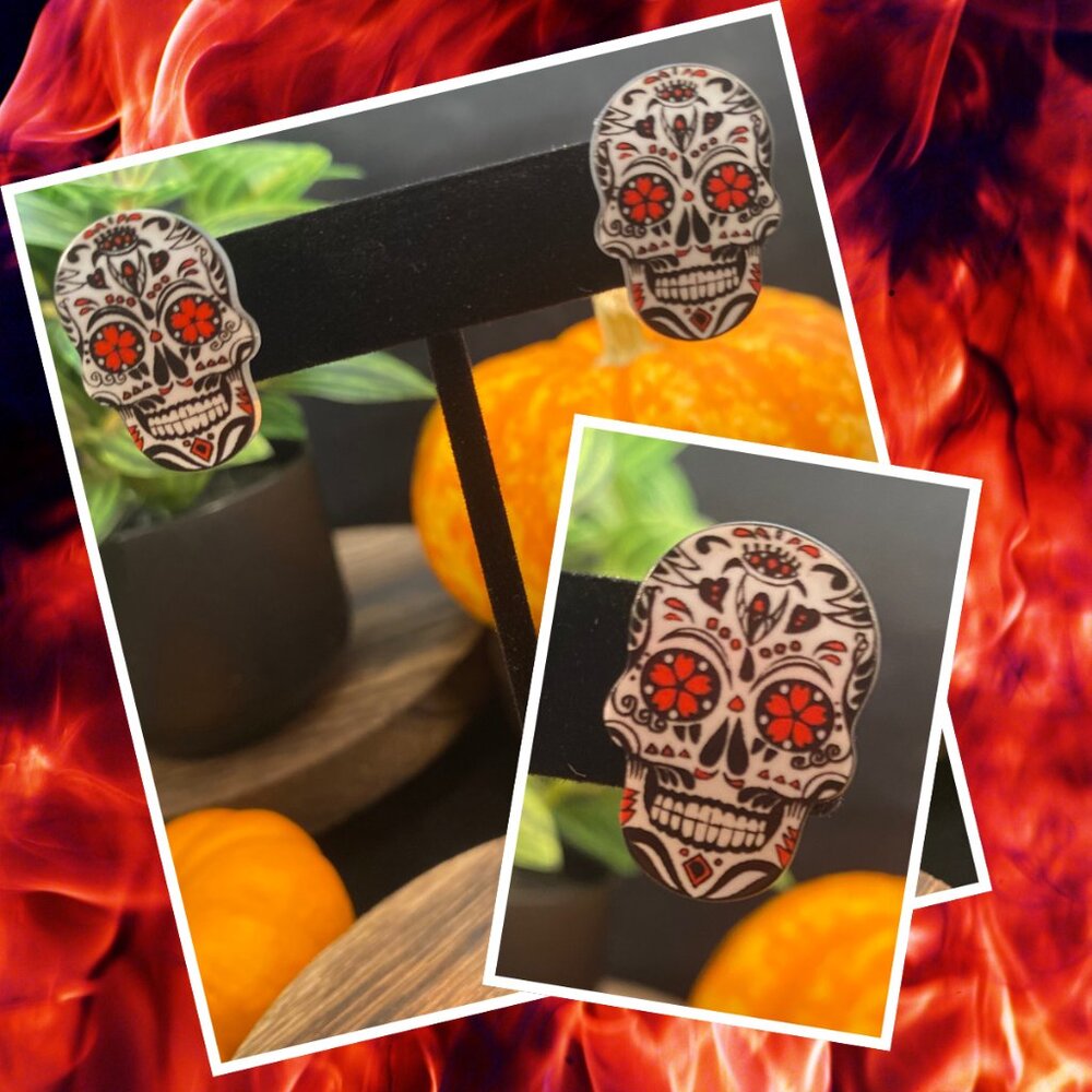 Sugar Skull Earrings